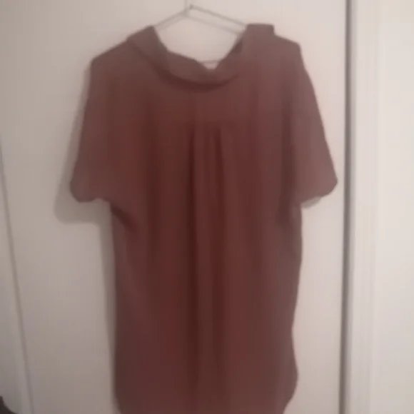 Reitmans Terracotta Short Sleeve Top - Picture 3 of 6
